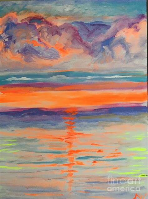 Sun Sea and Sky Painting by Sharon Worley - Fine Art America