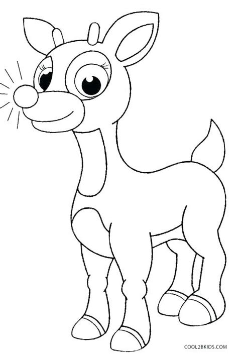 Santa And Rudolph Coloring Pages at GetColorings.com | Free printable ...