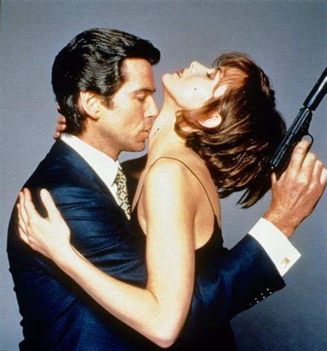 Still of Pierce Brosnan and Izabella Scorupco in GoldenEye | James bond girls, Bond girls, James ...