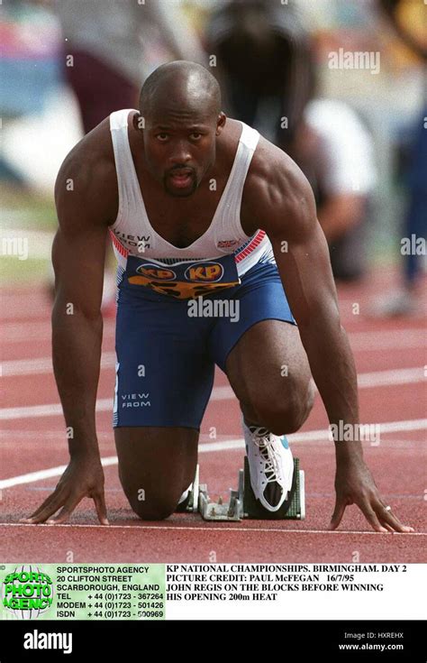 JOHN REGIS 200 METRES 17 July 1995 Stock Photo - Alamy