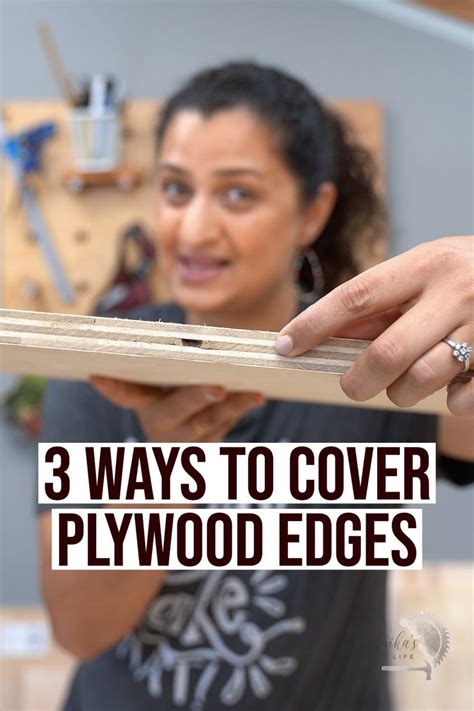 How To Cover Plywood Edges - 3 Beginner-friendly Ways - 3 Beginner-friendly Ways - Anika's DIY ...