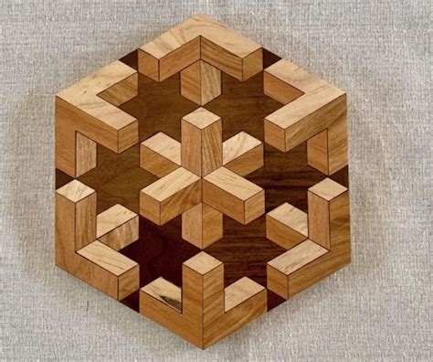 3d Optical Illusion Wood Art – Free Woodworking Plan.com