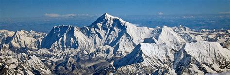 Annotated Google Map of Mount Everest, highest mountain on Earth, Tibet ...