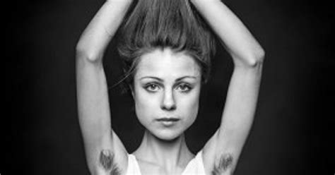 These photos of women with underarm hair are beautiful and intriguing.