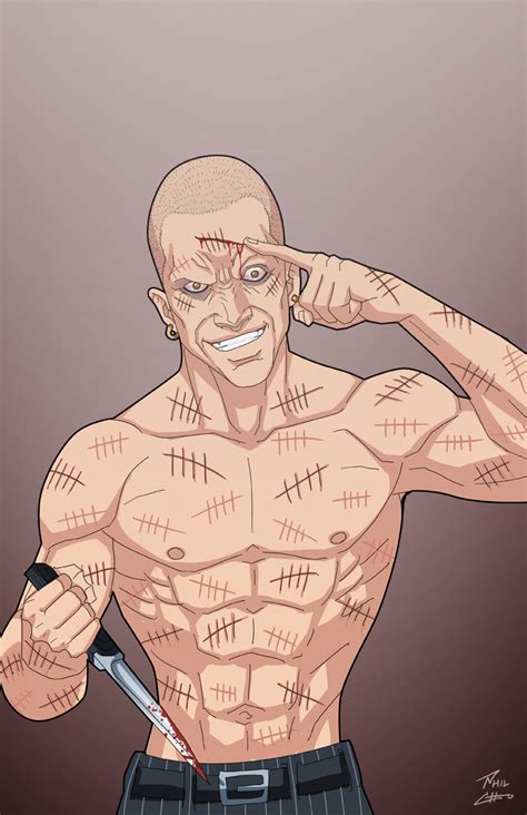 Victor Zsasz on the loose by phil-cho on DeviantArt