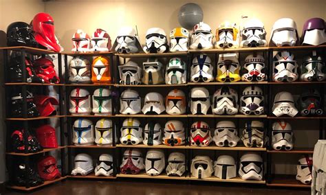 Part of my Star Wars helmet collection | Star wars helmet, Star wars ...