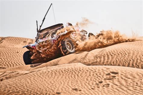 race cars, sand, sports, vehicle, racing, Red Bull, Red Bull Racing, Dakar Rally, top view HD ...