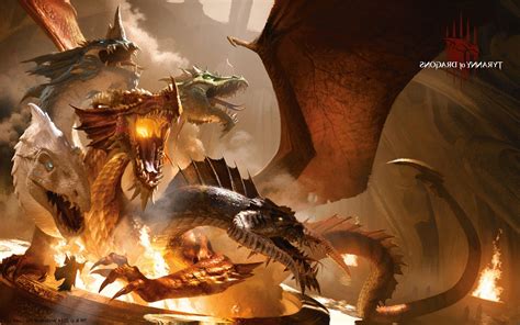 dragon, Dungeons And Dragons, Artwork, Fantasy Art, Tiamat Wallpapers ...