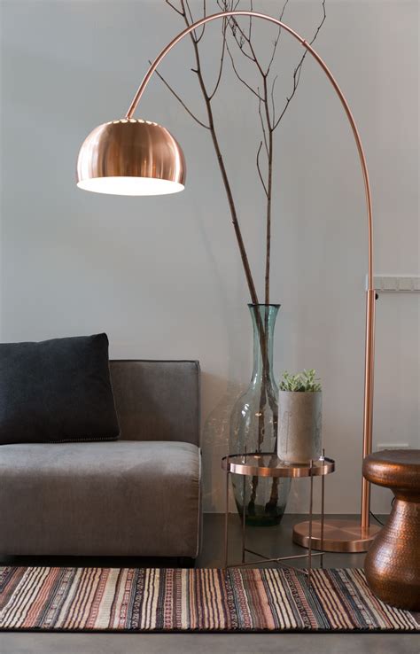 23 Ways to Decorate With Copper | Living room lighting, Natural home decor, Living room flooring