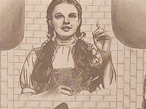 original pencil sketch Of Wizard Of Oz Characters | #3929535649