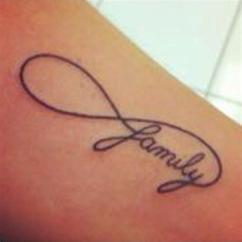 Family Infinity Tattoo...love it!!! | Family tattoo designs, Infinity ...