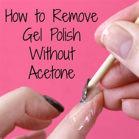 How to Remove Gel Polish Without Acetone | Remove gel polish, Gel nail removal, Take off gel nails