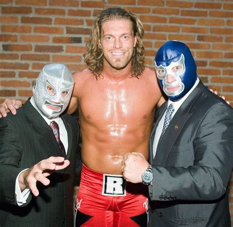 El Hijo del Santo, Edge & Blue Demon Jr. circa 2008 : r/SquaredCircle