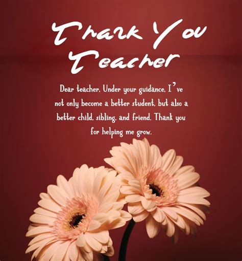 100 Thank You Teacher Messages Quotes Greetings Islan - vrogue.co