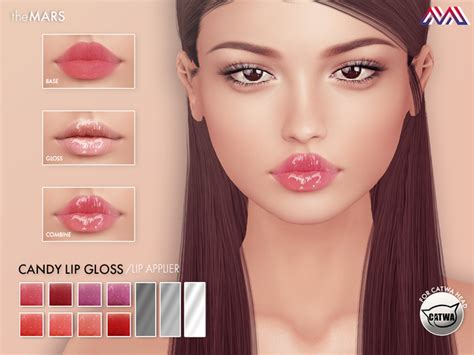 Second Life Marketplace - theMARS - Candy Lip Gloss Applier (Catwa)