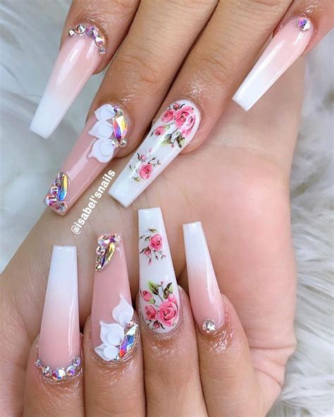 Pin by Mahalya Lucas on NAILS | Pretty nail art designs, Gel nails, Long nail designs