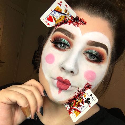 Queen of Hearts @zoegroffmua | Youtube makeup, Face makeup, Halloween ...