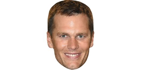 Tom Brady (Smile) Celebrity Mask - Celebrity Cutouts