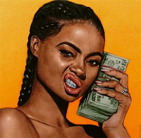 Trill Art Pinterest: OfficiallyErra Dope Cartoon Art, Black Girl Cartoon, Black Women Art, Black ...