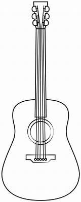 Guitar Printable Template  Free Papercraft Templates sketch template