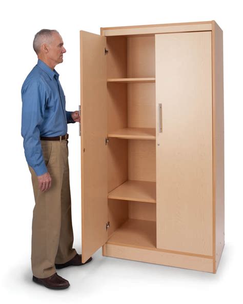 Buy Cheap Tall & Wide Storage Cabinet by Whitney Brothers | Shop Office Furniture