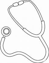 Stethoscope coloring page  ColouringPages sketch template