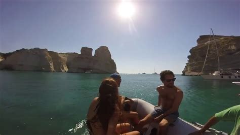 EXPLORING MILOS CAVES - YouTube