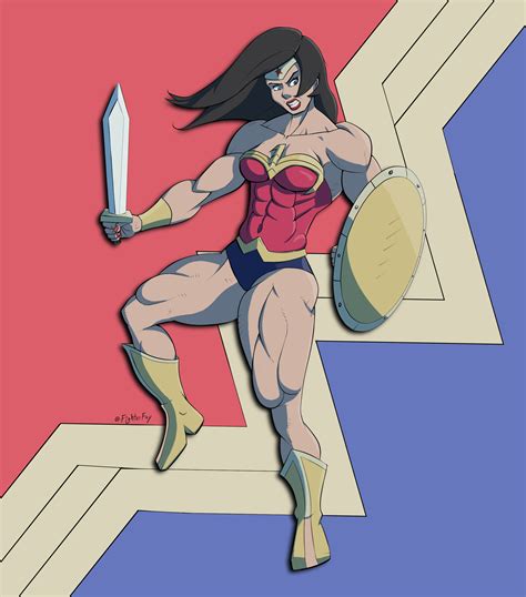 [Fan Art] Wonder Woman by Me : r/DCcomics