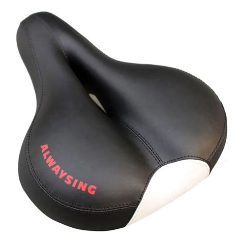 Bike Cushion MTB Mountain Silicone Saddle Seat Electric Bicycle Seat Cycling Parts Very Wide And ...