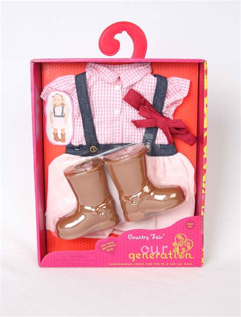 My Journey Girls Dolls Adventures: Our Generation Country Fair Outfit