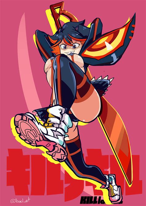 ArtStation - Ryuko Matoi from Kill la Kill , Fan Art Teisiel_Art