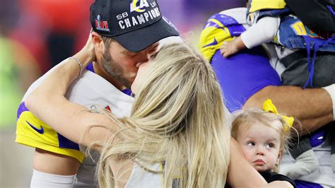 Matthew Stafford's Kids Adorably Steal The Show Following Surprise Rams ...