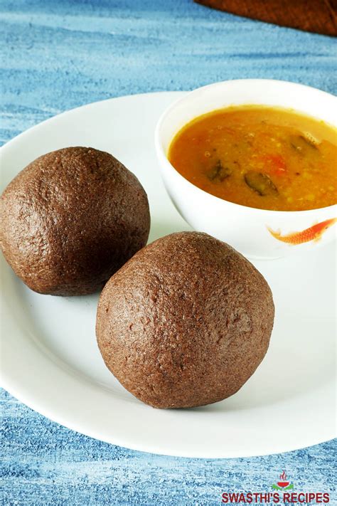 Ragi Mudde Recipe - Swasthi's Recipes