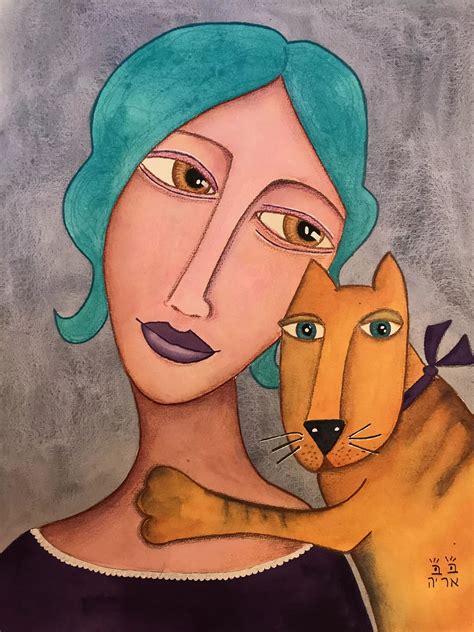 Cat Portrait Painting, Cat Painting, Portrait Art, Pinturas Art Deco, Whimsical Art Journal ...