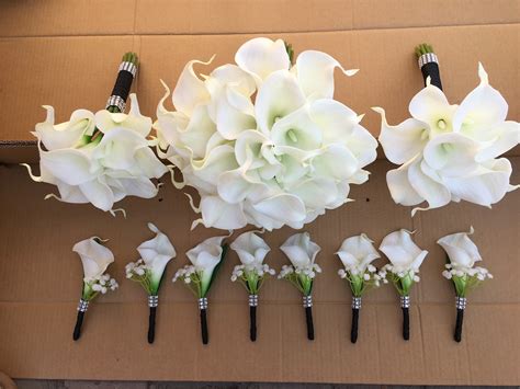 White Calla Lily Bridal Bouquet | ubicaciondepersonas.cdmx.gob.mx