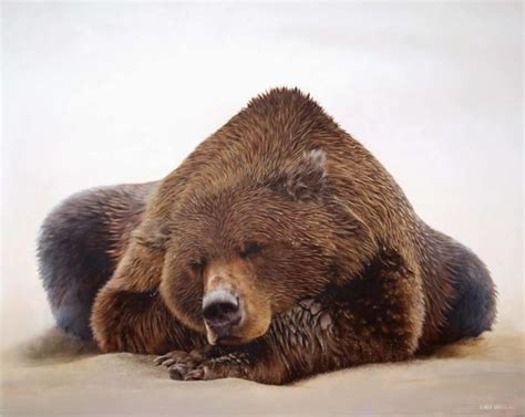 Grizzly by Carla Grace. Paintings for Sale. Bluethumb - Online Art Gallery