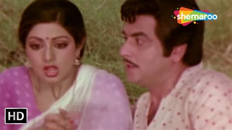 अगर तुम्हे पकड़के मैंने पप्पी लेली तो | Jeetendra, Sridevi | SCENE (HD ...