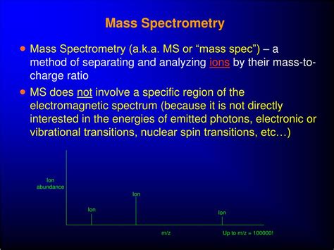 PPT - Mass Spectrometry and Related Techniques 1 PowerPoint Presentation - ID:4540644