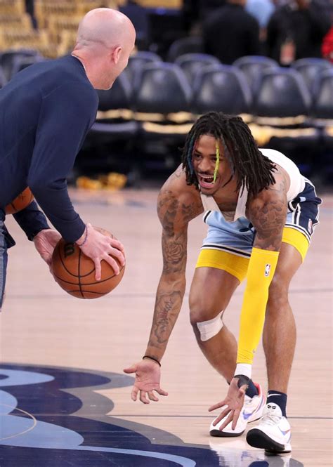 Ja Morant injury update: Grizzlies star guard returns in Game 2 after ...