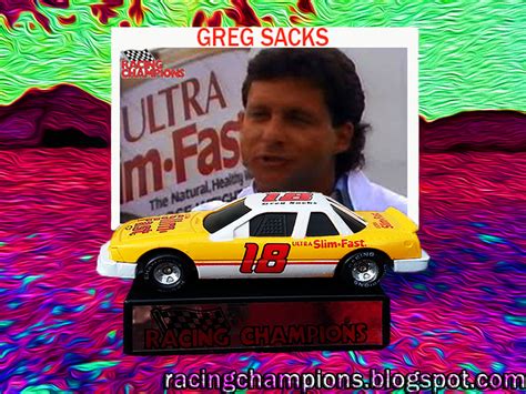 NASCAR Racing Champions Blog: Greg Sacks #18 Ultra Slim Fast Chevrolet