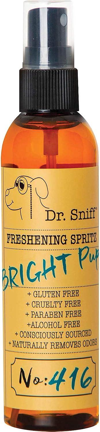 Amazon.com: Dr. Sniff Freshening Dog Spritz Spray | Bright Pup Scent | Alcohol-Free, Cruelty ...