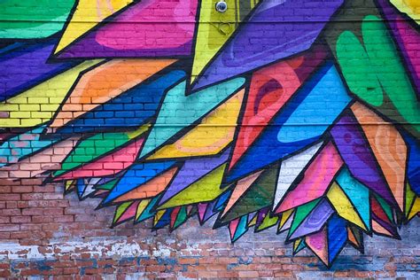 multicolored wall painting, wall, art, mural, colorful, painting, graffiti, public, multi ...
