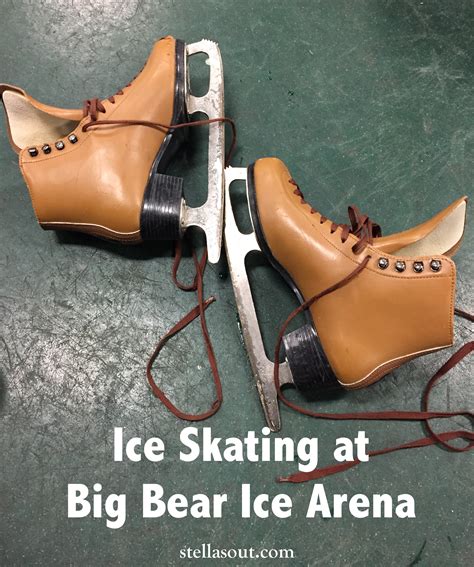 Ice Skating at Big Bear Ice Arena | Stella's Out...