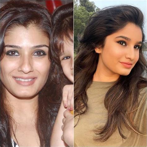 Raveena Tandon shares unseen then and now pictures of her daughter ...