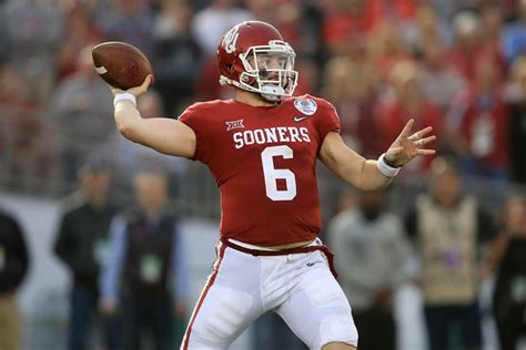 Oklahoma QB Baker Mayfield doesn't like Johnny Manziel comparisons: 'I ...