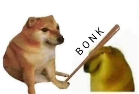 Doge bonk Blank Template - Imgflip