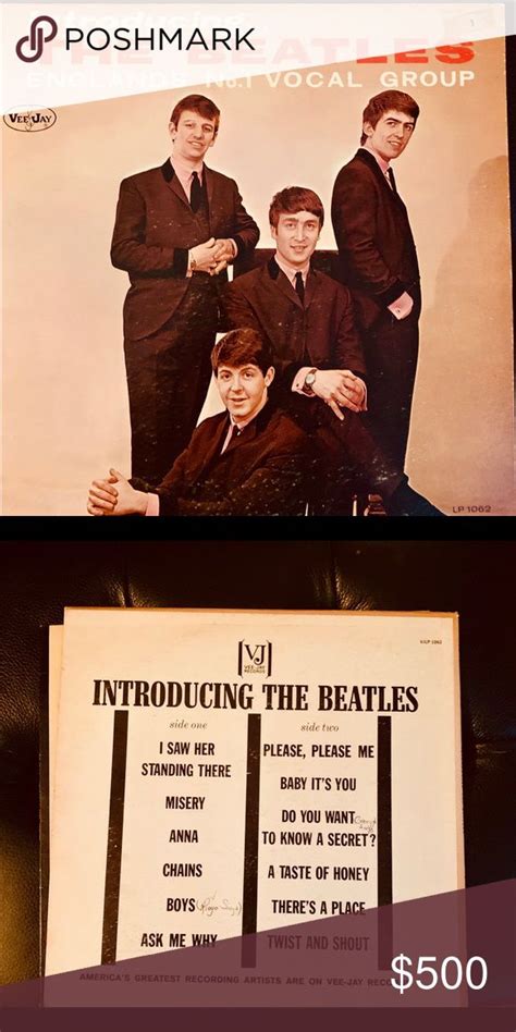 Authentic INTRODUCING the BEATLES Vinyl Album | Introducing the beatles, Beatles vinyl, The beatles