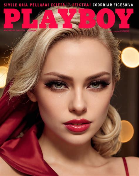 Playboy Magazine Cover Style LORA 👑 - v3.0 | Stable Diffusion LoRA | Civitai