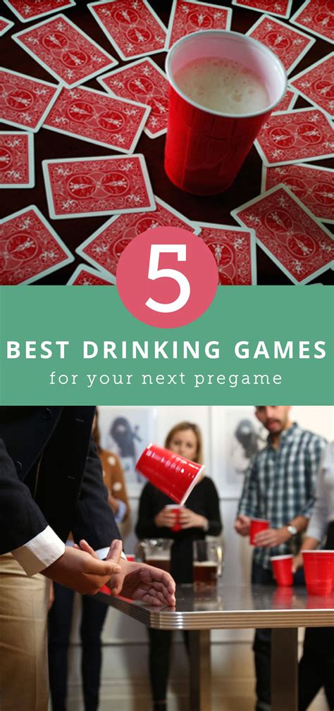 The 5 Best Drinking Games to Play If You’re Pregaming | Fun drinking games, Alcohol games ...