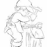 DIBUJOS DE PROFESIONES PARA PINTAR Y COLOREAR sketch template